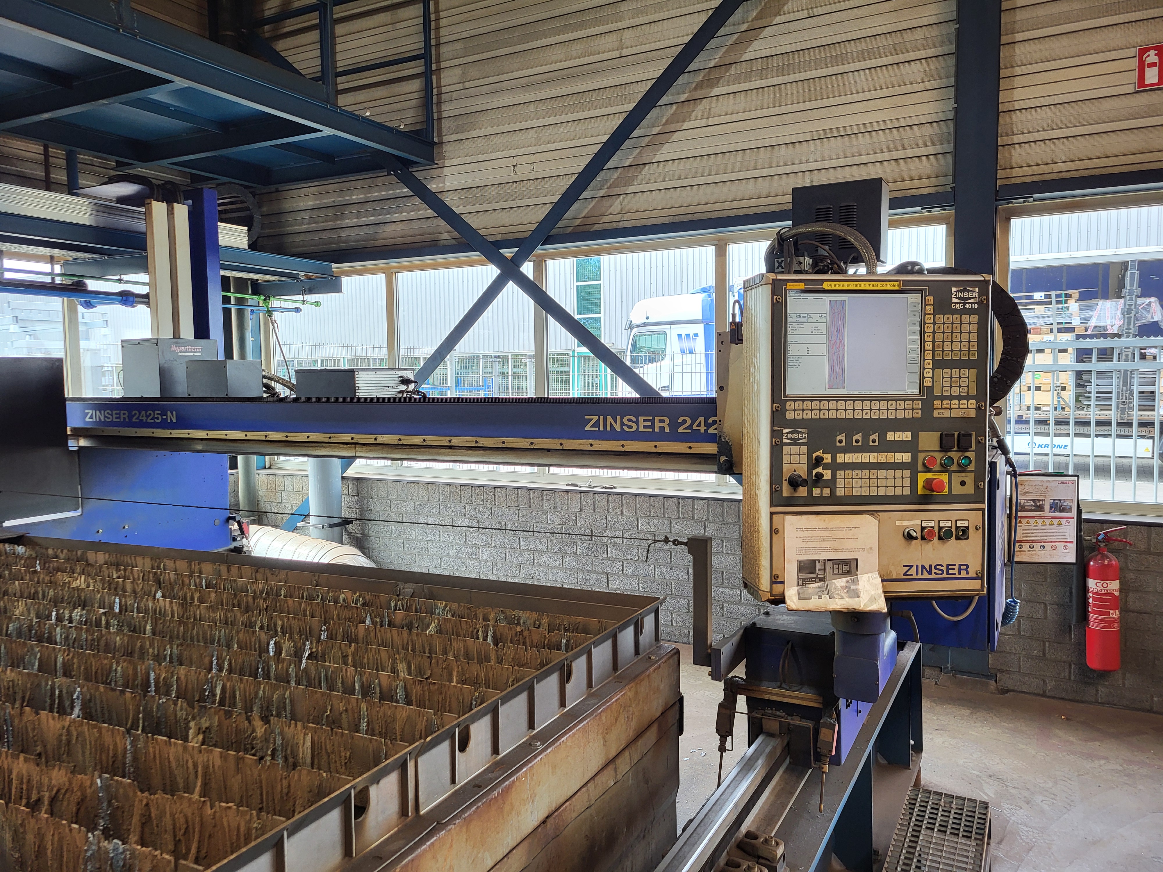 Used Zinser 2425N I Plasma Cutting I 2011