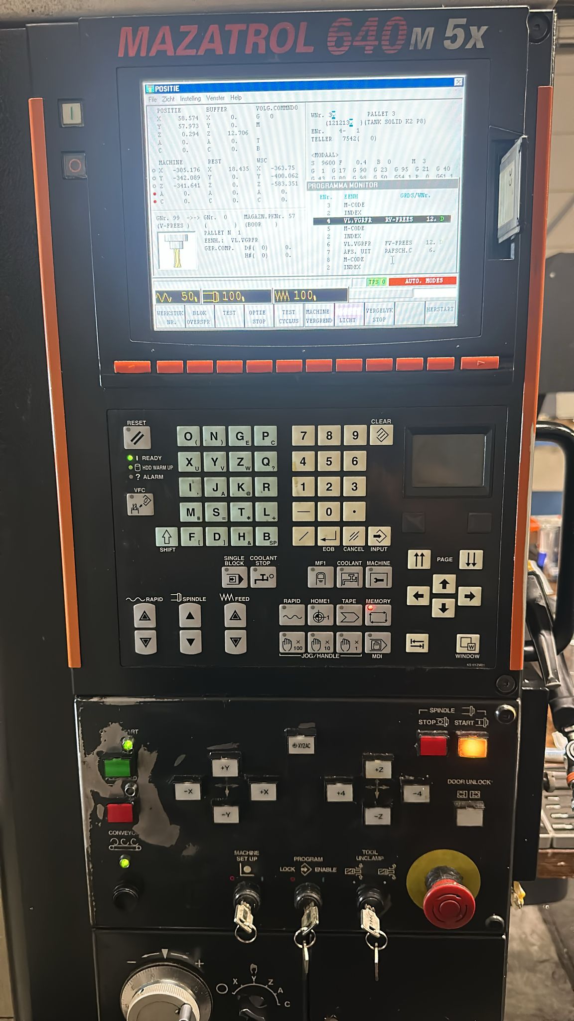 Used Mazak Variaxis 730-5X I Vertical Machining Center I 2005