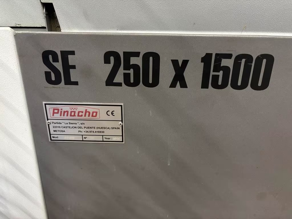 Used Pinacho SE 250x1500 I CNC Lathe I 2014