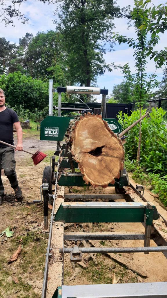 Used Woodland Mills HM130MAX I Mobile Sawmill