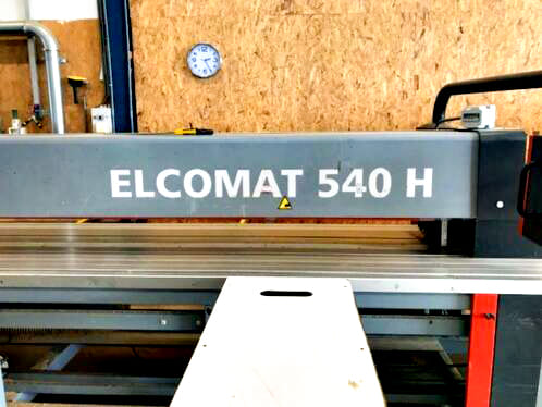 Gebruikt Elcomat 540H - Sliding table saw