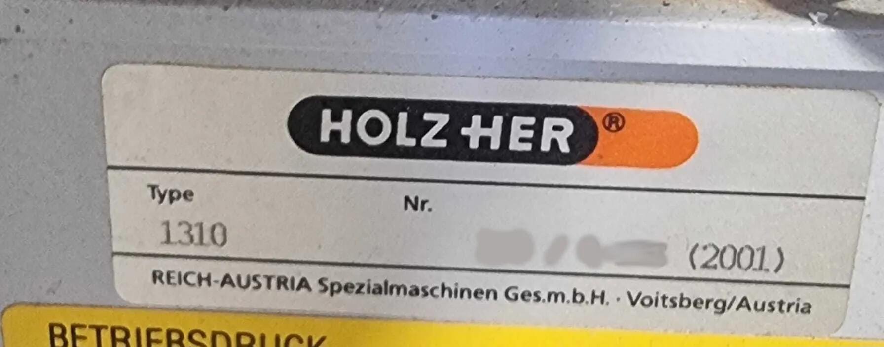 Usado Holzher Sprint 1310 I Biselado