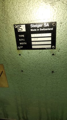 Gebruikt Steiger Electra 4 I Flat Breimachine I 1986