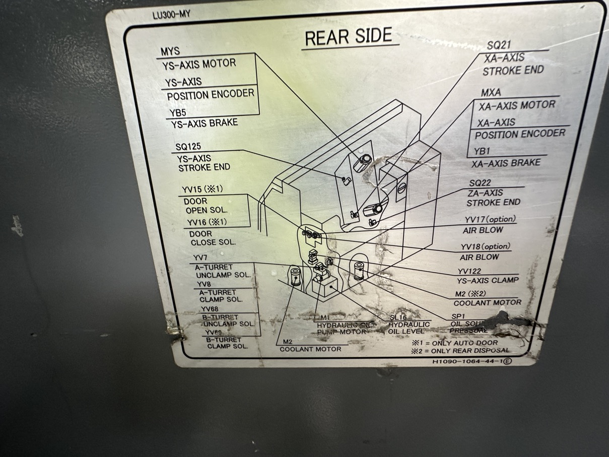 Used Okuma LU300-MY I CNC Lathe I 2006