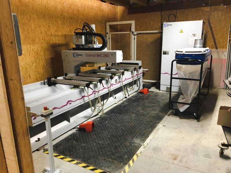 Gebruikt Weeke Optimat BHC 250 I CNC Bewerkingscentrum I 2002
