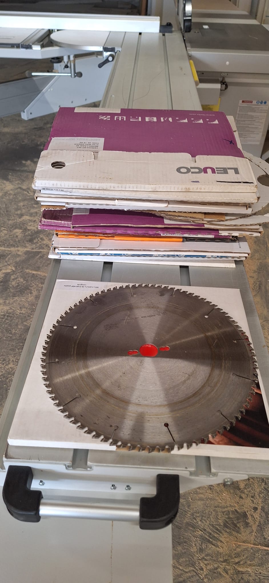 Used Griggio Unica 400 I Sliding Table Saw I 2014