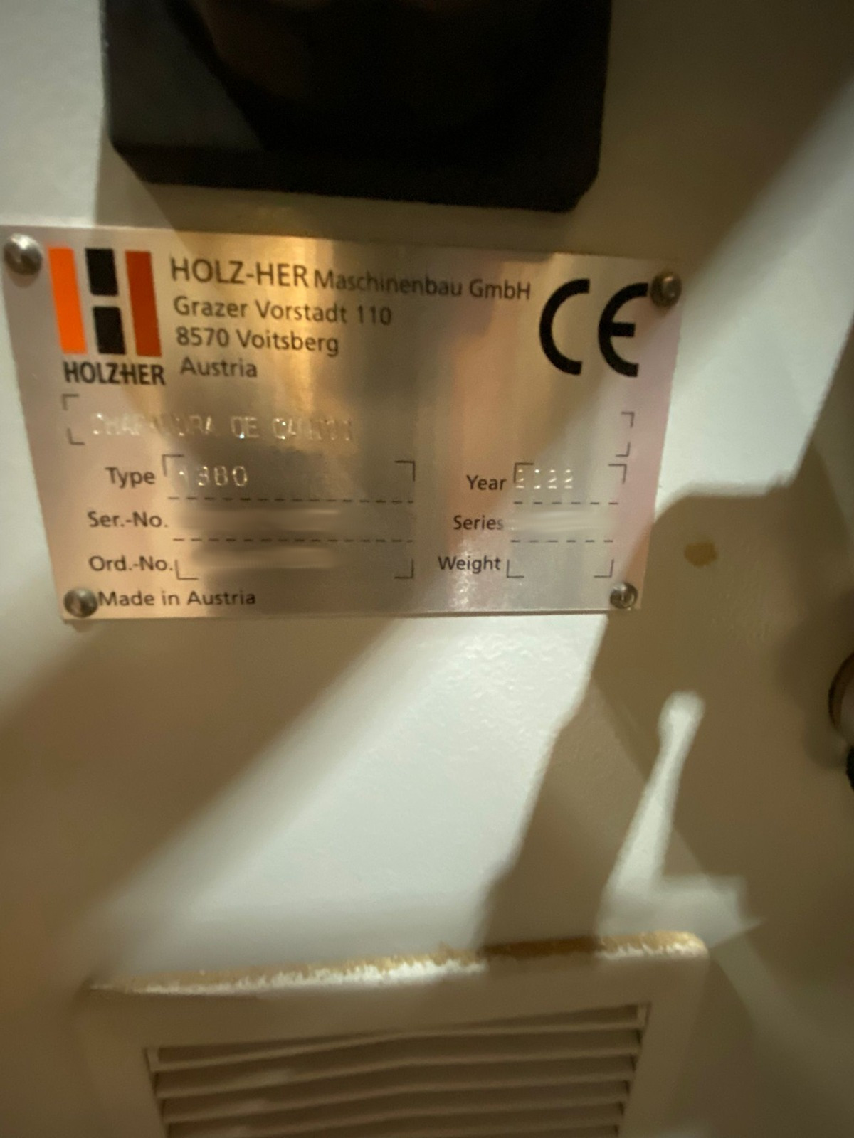 Used Holzher Lumina 1380 Power I Edgebanding i 2022