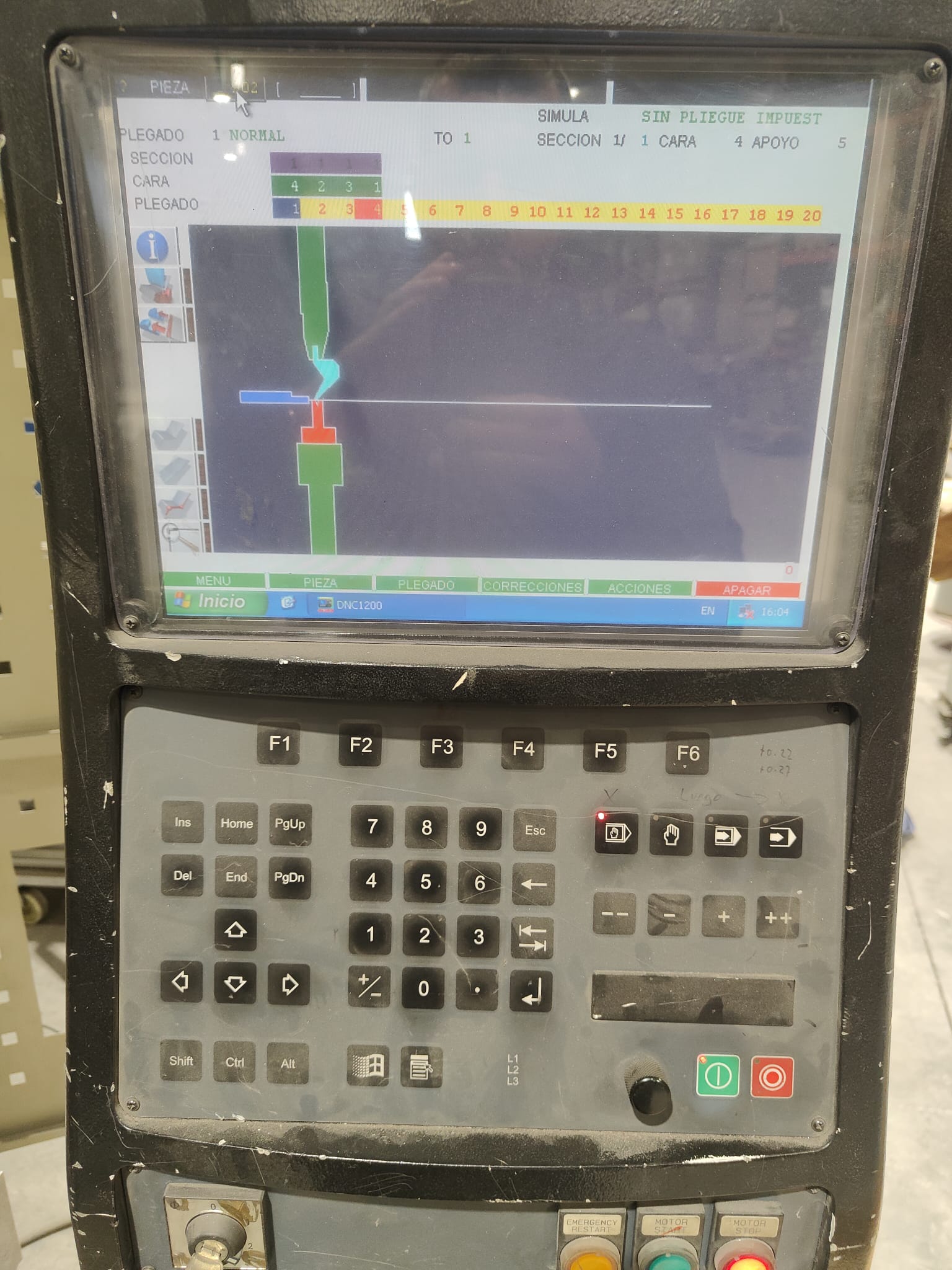 Used Durma CNC HAP 3590 I Press Brake I 2004