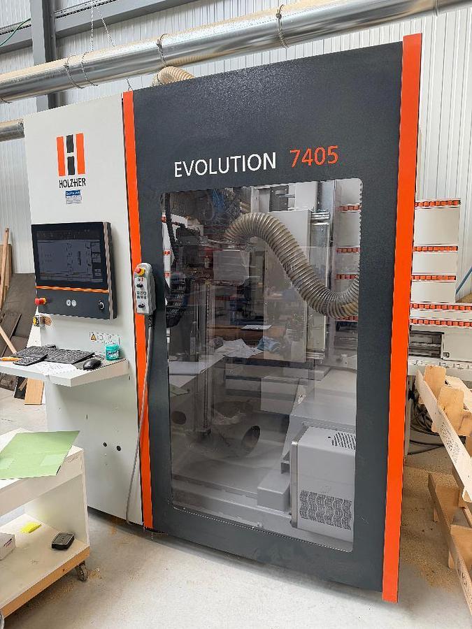 Used Holzher Evolution 7405 I CNC Machining Center I 2022