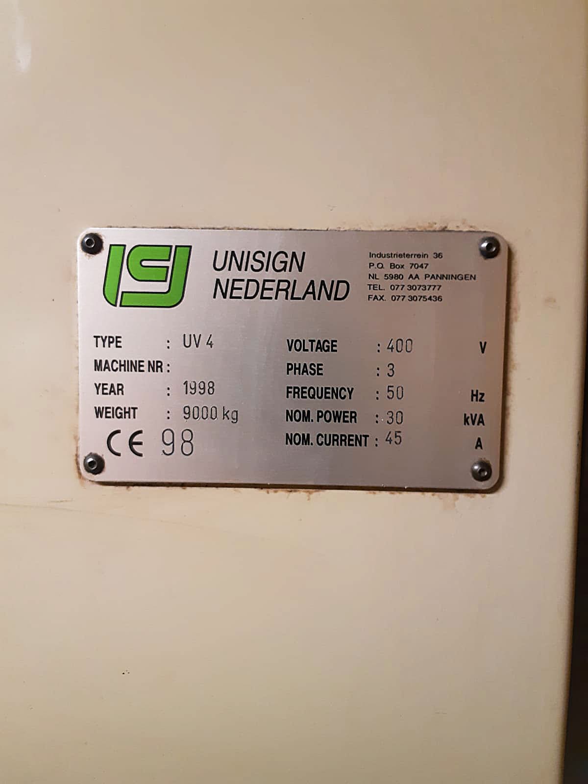 Usado Unisign UV4 - 1998