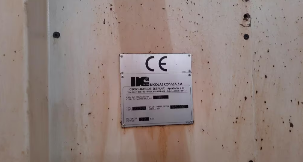 Used Nicolas Correa CF20/20 - Bed Type Milling - 1995