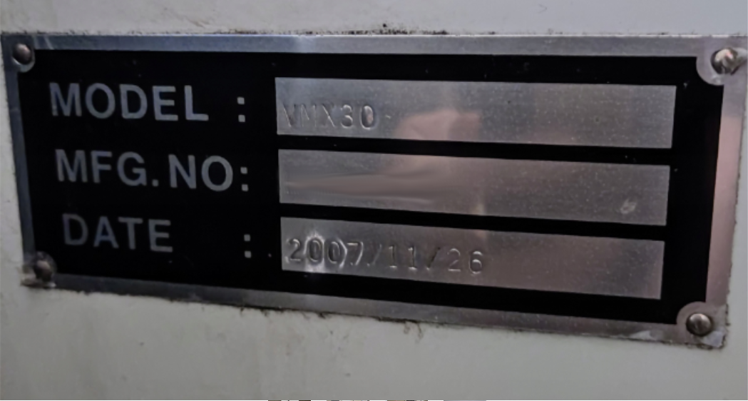 Used Hurco VMX 30T I Vertical Machining Center