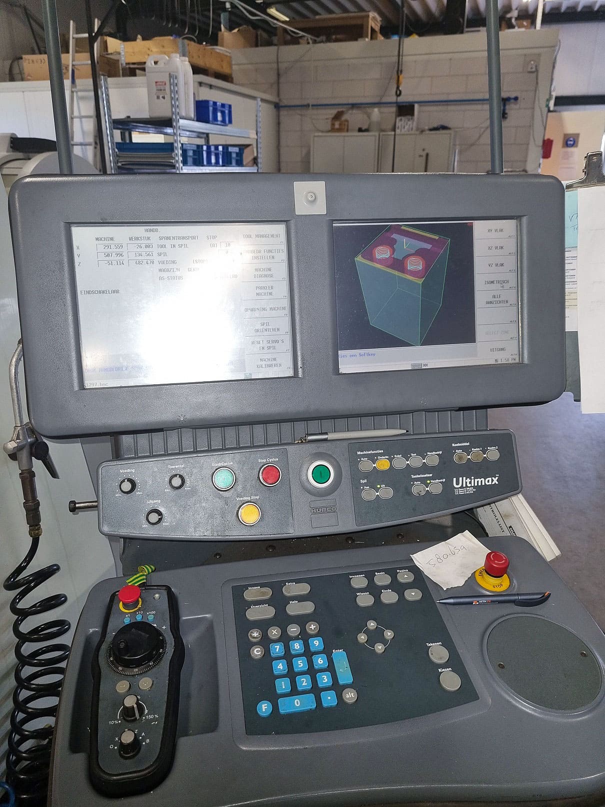 Gebruikt Hurco VMX24t - CNC Bewerkingscentra verticaal - 2014
