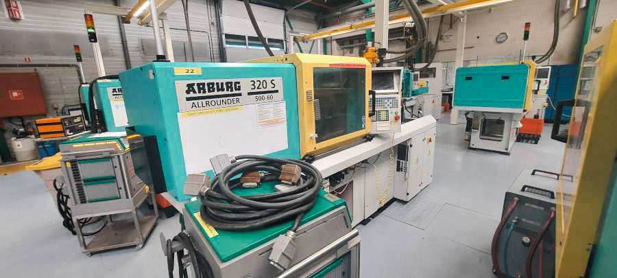 Used Arburg Allrounder 320 S 500-60 (Package X5) - Injection Moulding - 2000