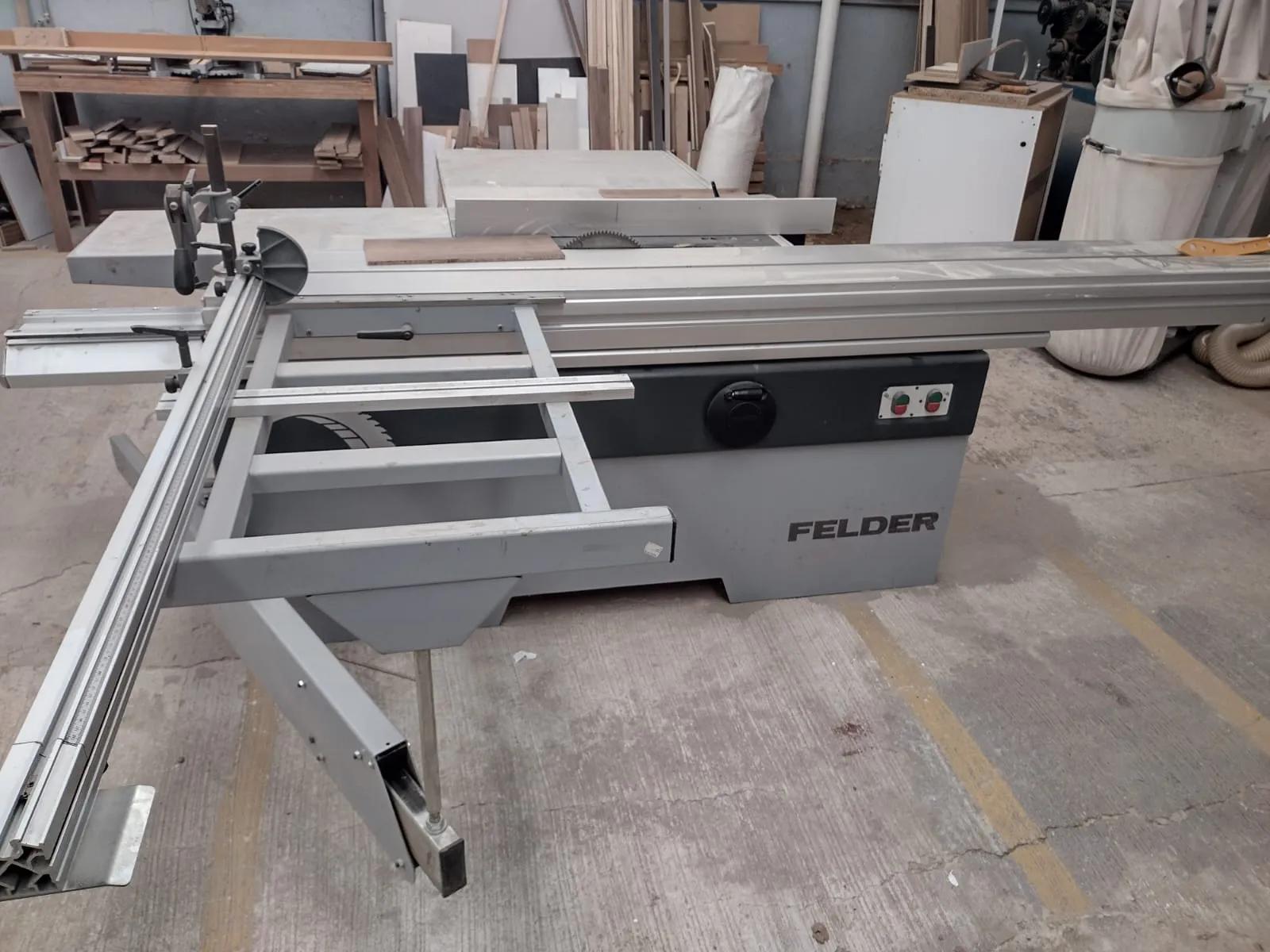 Usado Sierra de Mesa Deslizante Felder K 540 S I