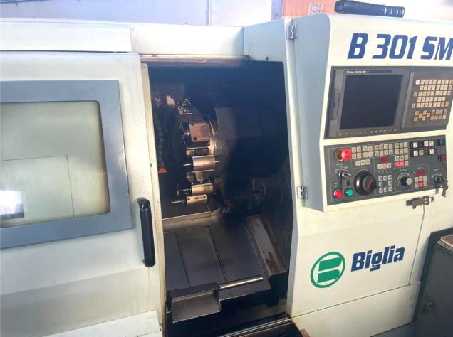 Used Biglia B 301 SM I CNC Lathe I 2003