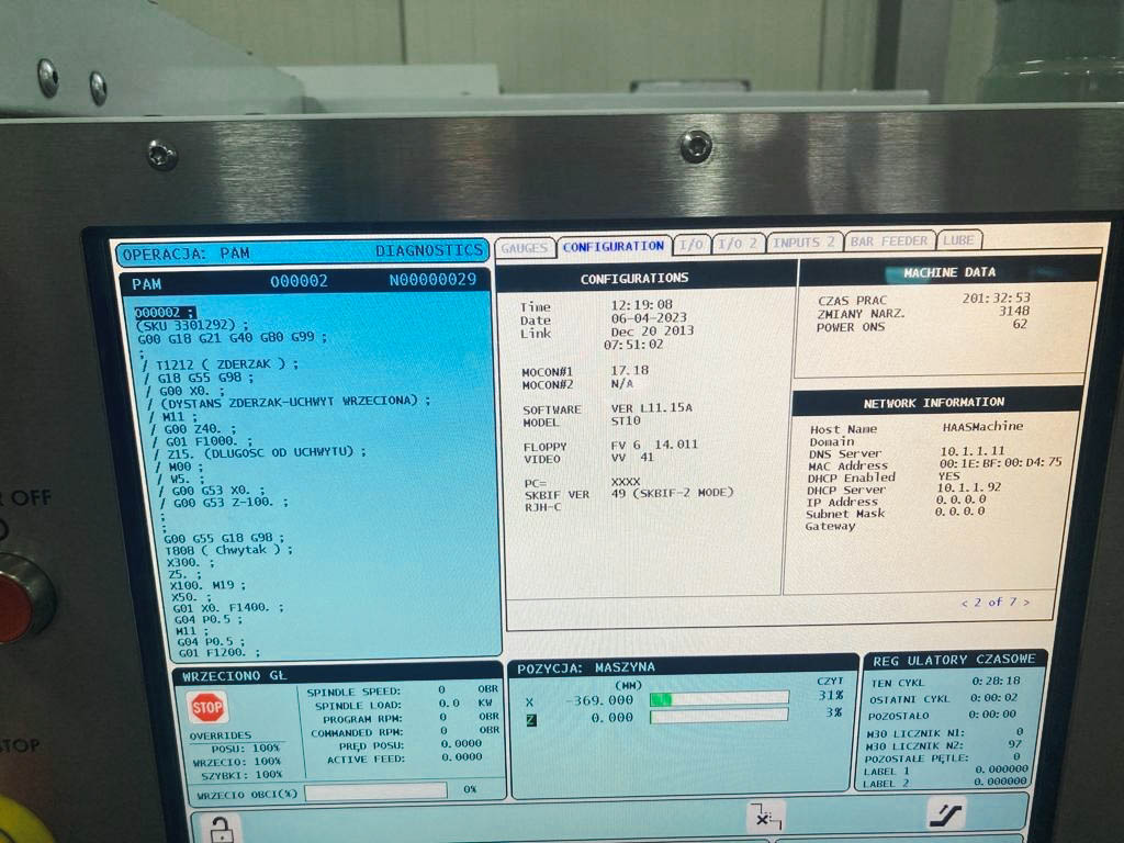 Used Haas ST-10 - CNC Lathe - 2014