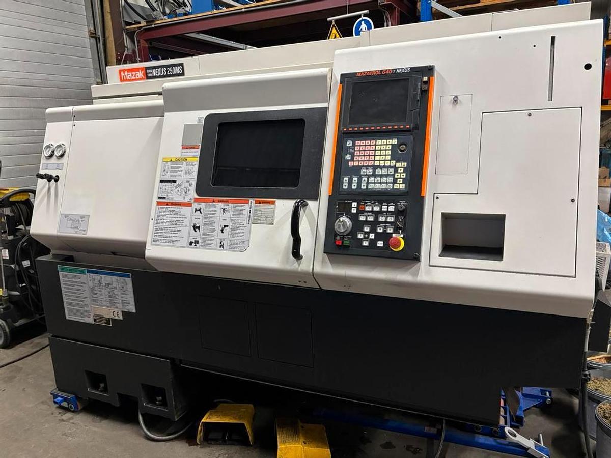 Used Mazak Quick Turn Nexus 250MS I CNC Lathe I 2004