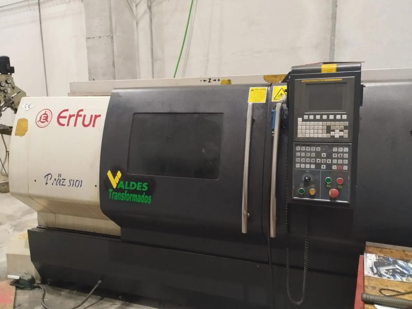 Used Erfurt Praz S101 I CNC Lathe