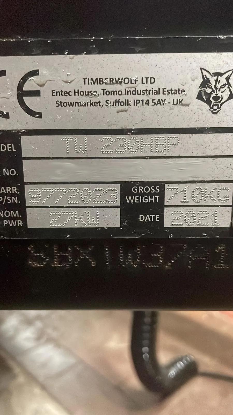 Usado Trituradora de madera Timberwolf TW 230HBP I (2021)