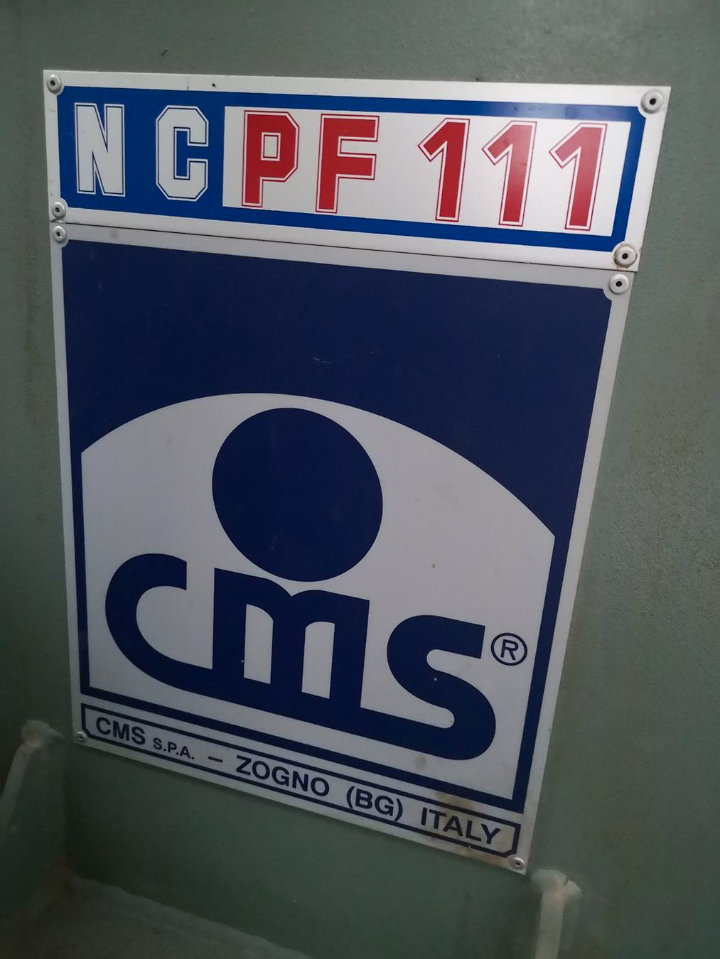 Used CMS NC PF 111 - CNC Machining Center - 1995