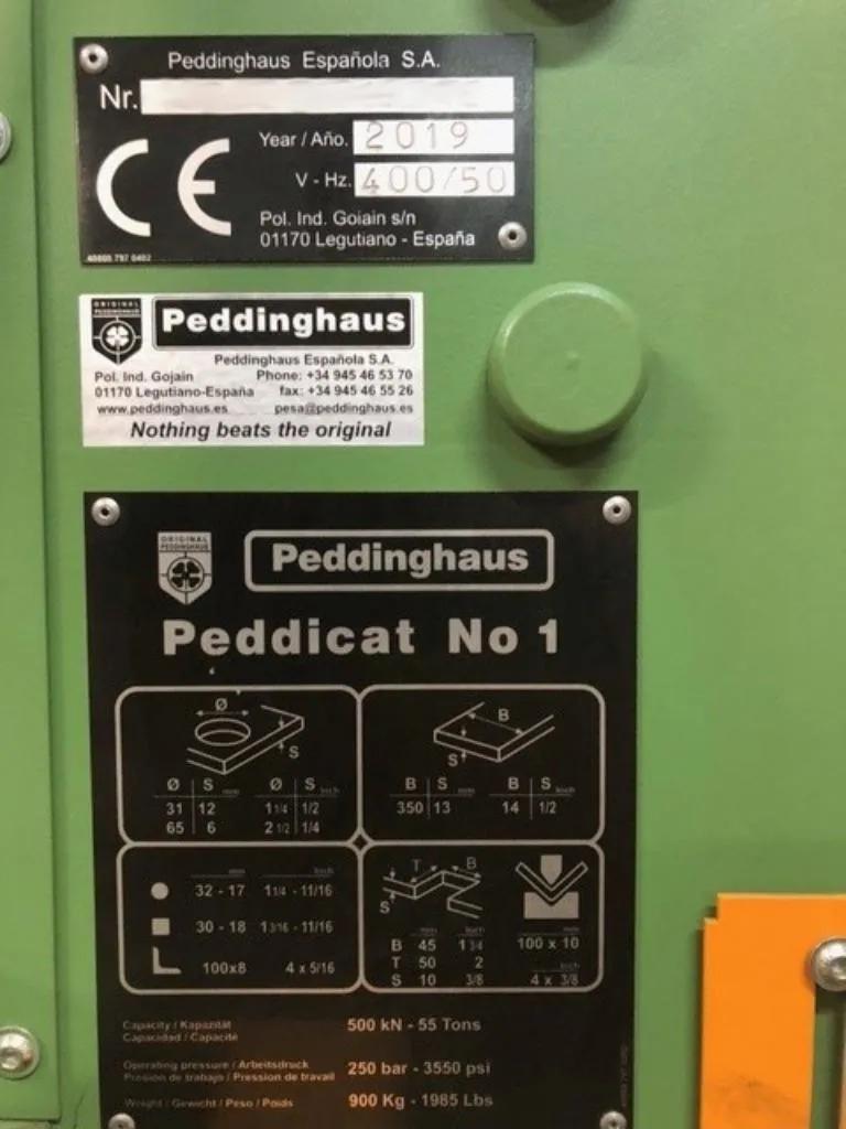 Gebruikt Peddinghaus Peddicat No 1 I Staalbewerker