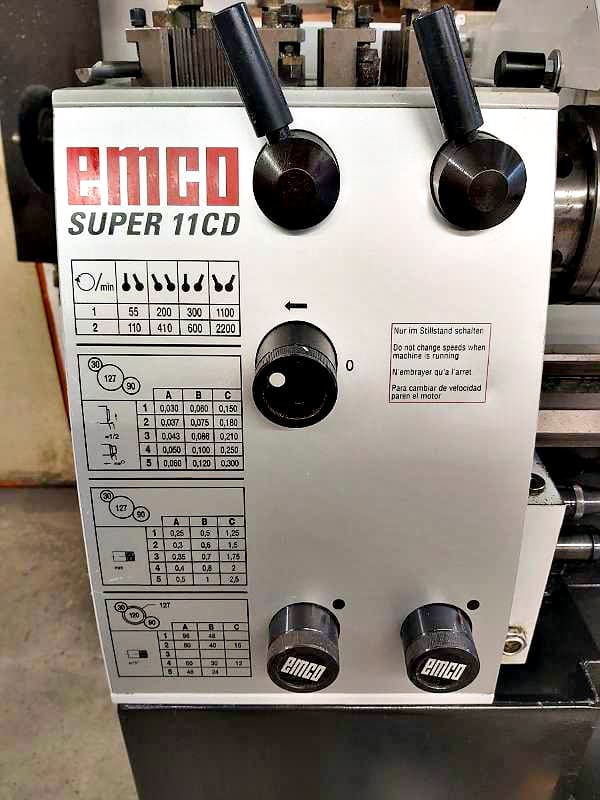 Gebruikt Emco super CD11 - Draaibank