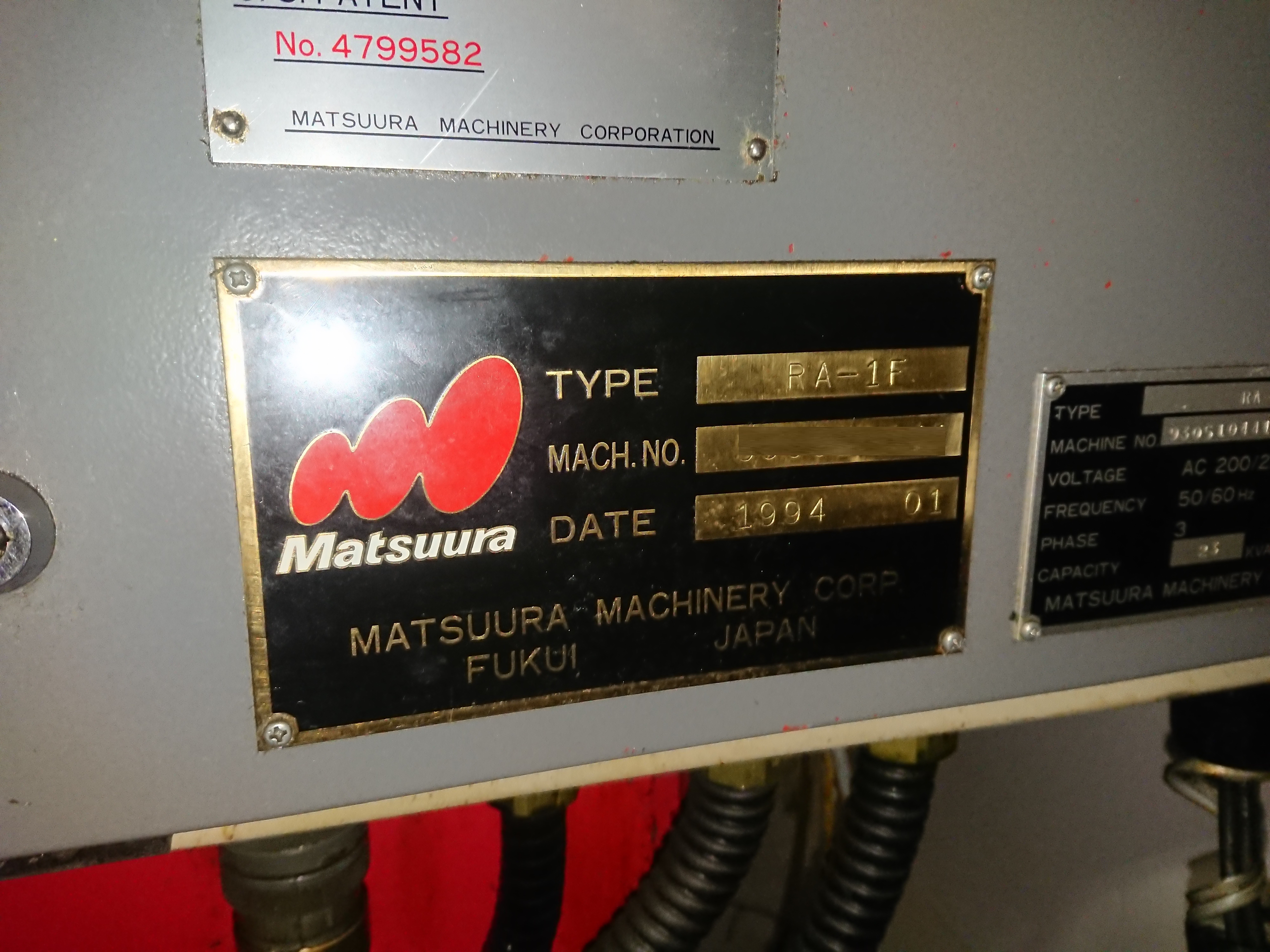 Gebruikt MATSUURA RA 1F - 1994