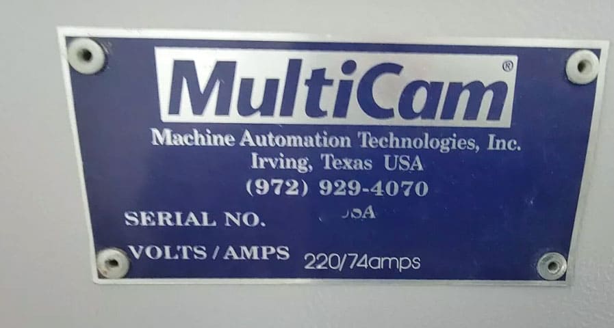 Usado Multicam MG205 - Máquina de Grabado CNC - 2009