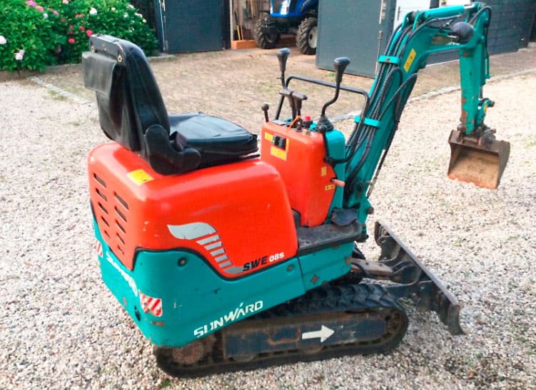 Gebruikt Sunward SWE 08B - Mini Graafmachine