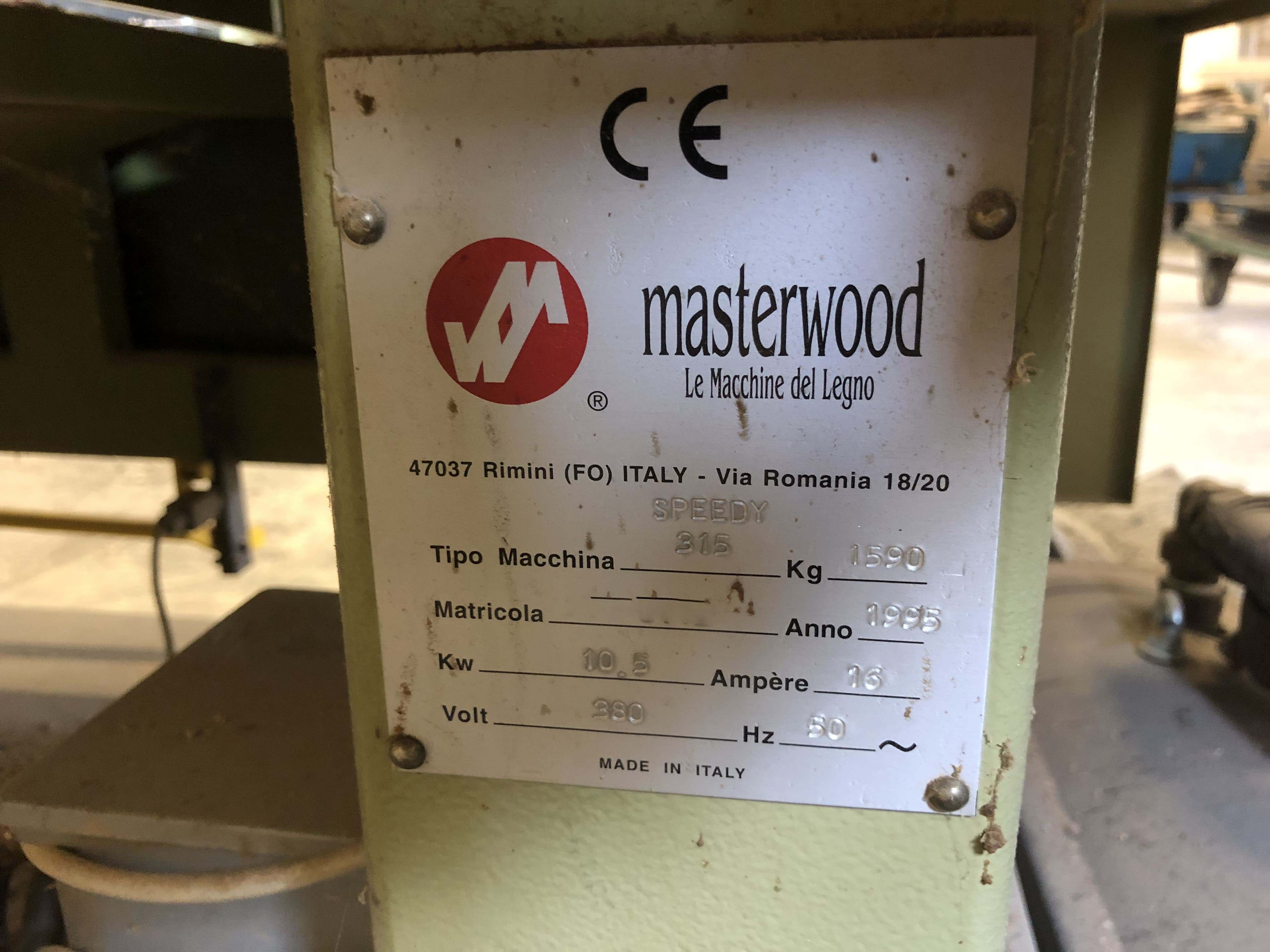 Usado Masterwood Speedy 315 - Centro de Mecanizado CNC - 1995