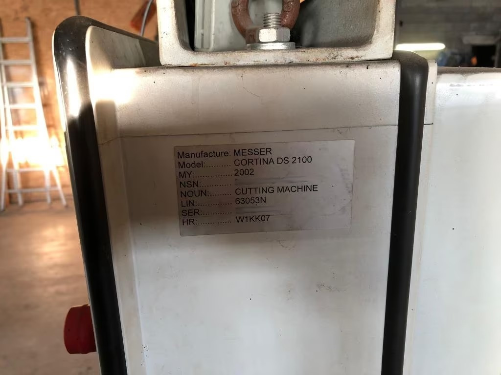 Used Messer Cortina DS 2100 I Plasma Cutting I 2002