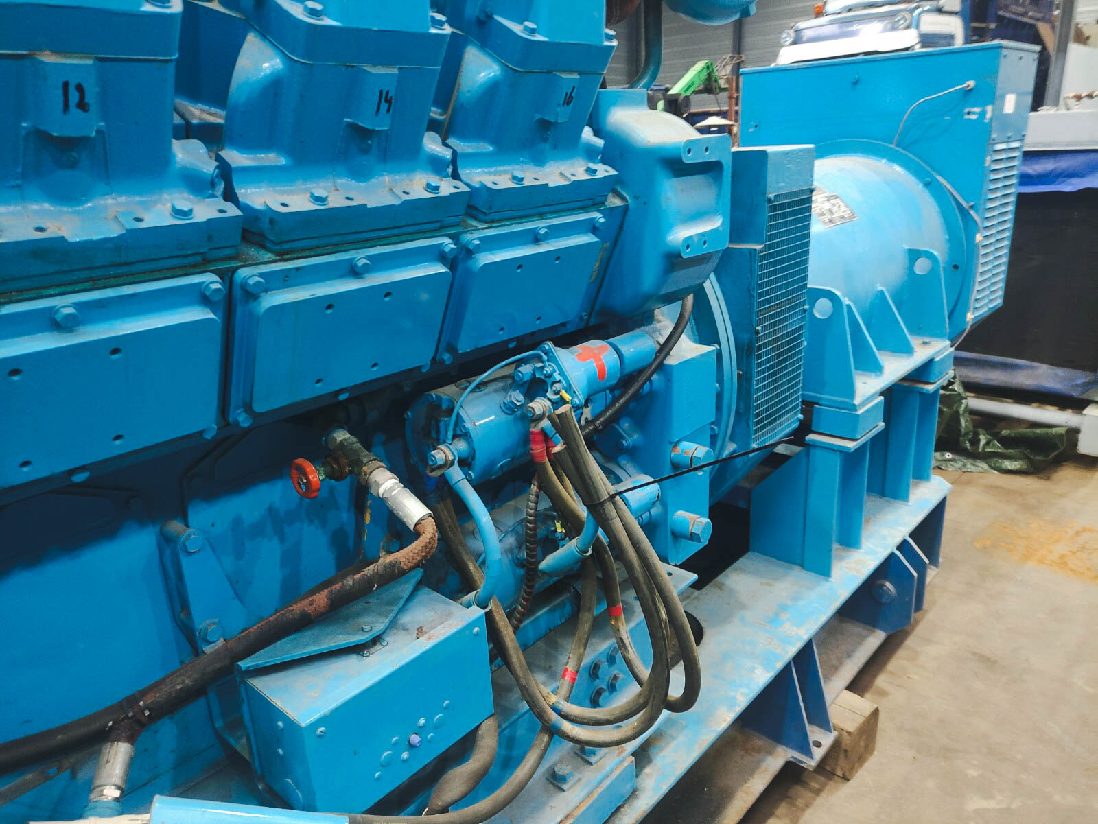 Used Caterpillar 3516 STD I Diesel Generator I 1990