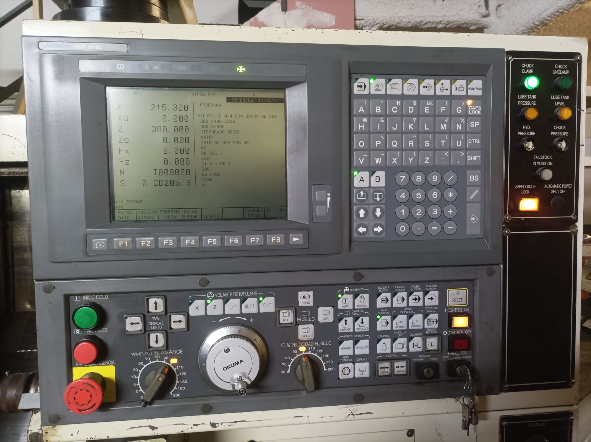 Used Okuma Soarer L270E I CNC Lathe I 2003