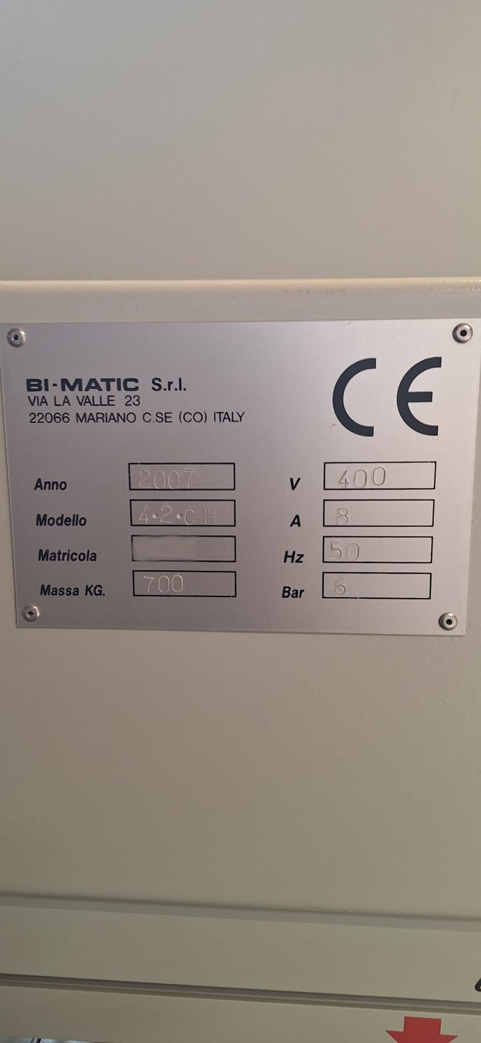 Used Bi-Matic 4.2 CH I Edgebanding I 2007