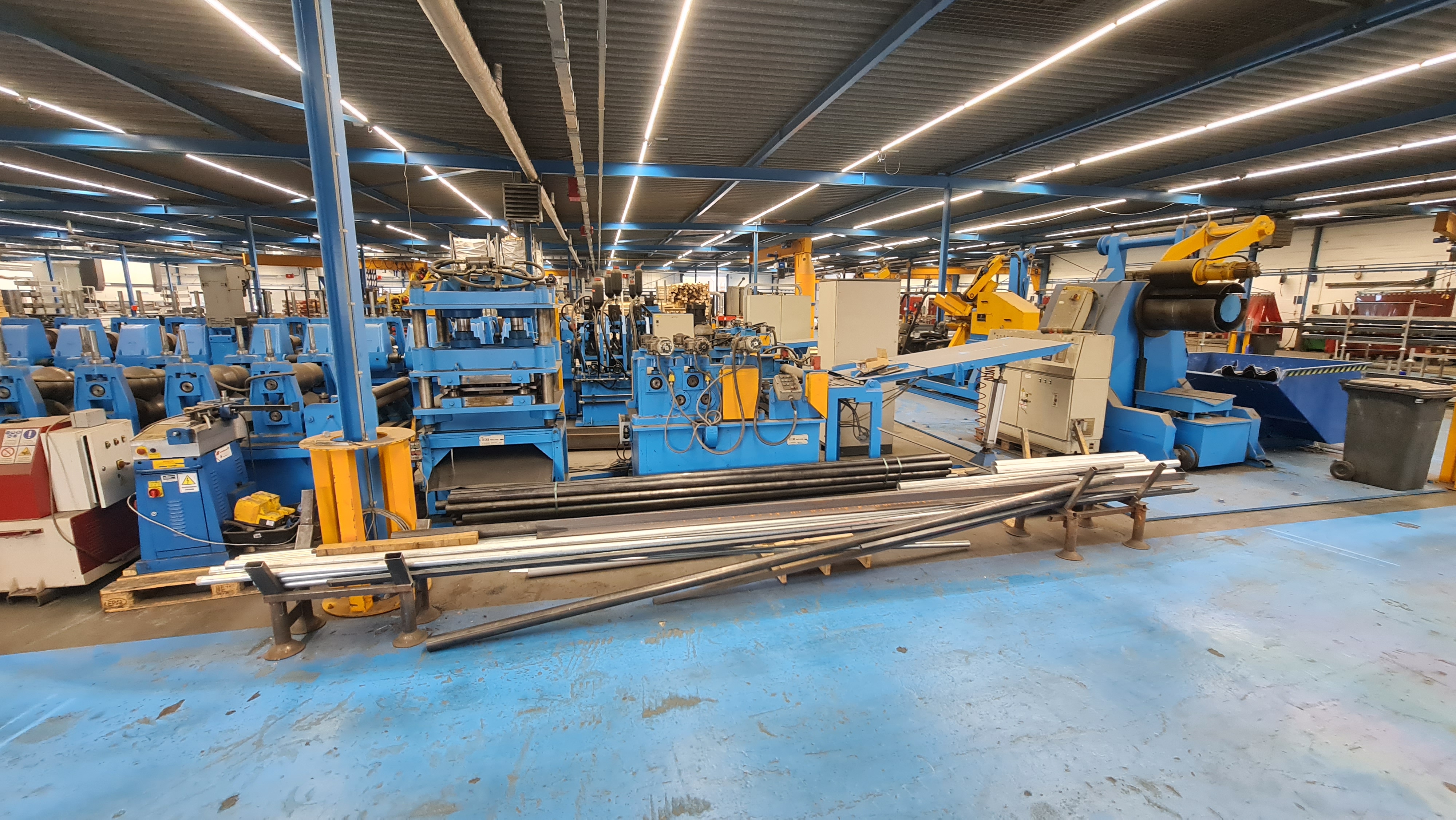 Gebruikt Tecnopromec Alfa C I Profiling Line I 1997