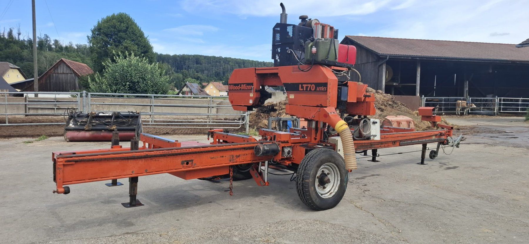 Used Woodmizer LT70 I Mobile Sawmill I 2007