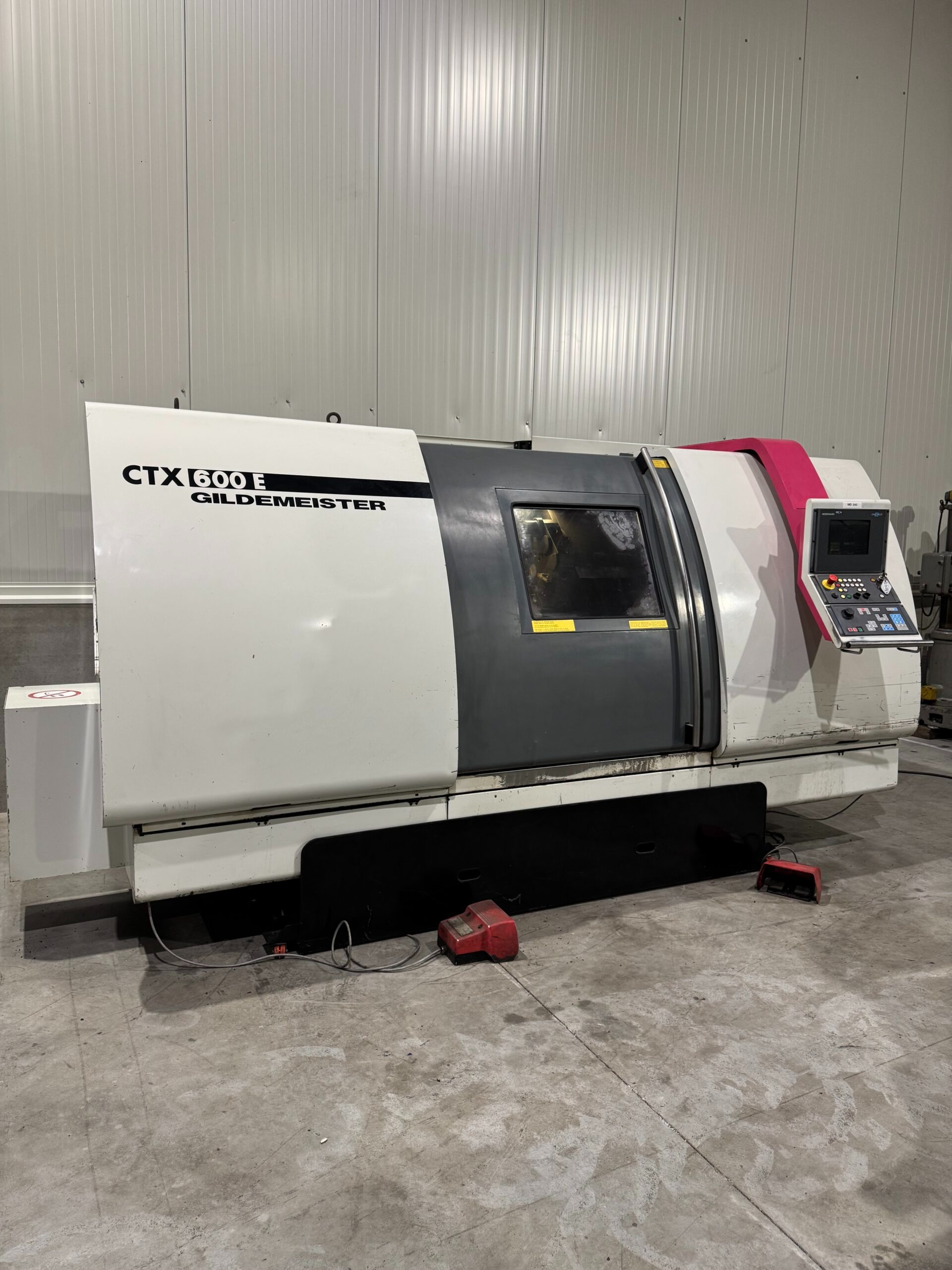 Used Gildemeister CTX 600 E I CNC Lathe I 1998