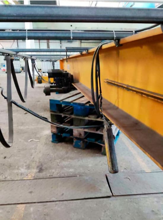 Used Verlinde 10T - Horizontal crane - 1996