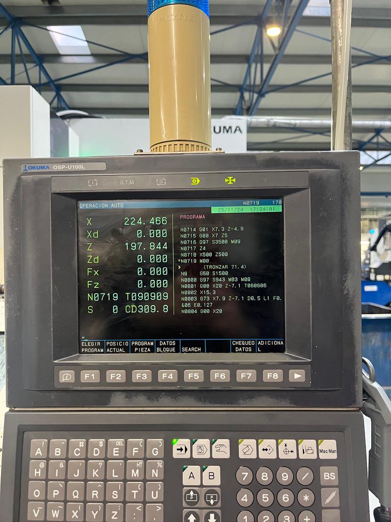 Used Okuma LCS-15 I CNC Lathe