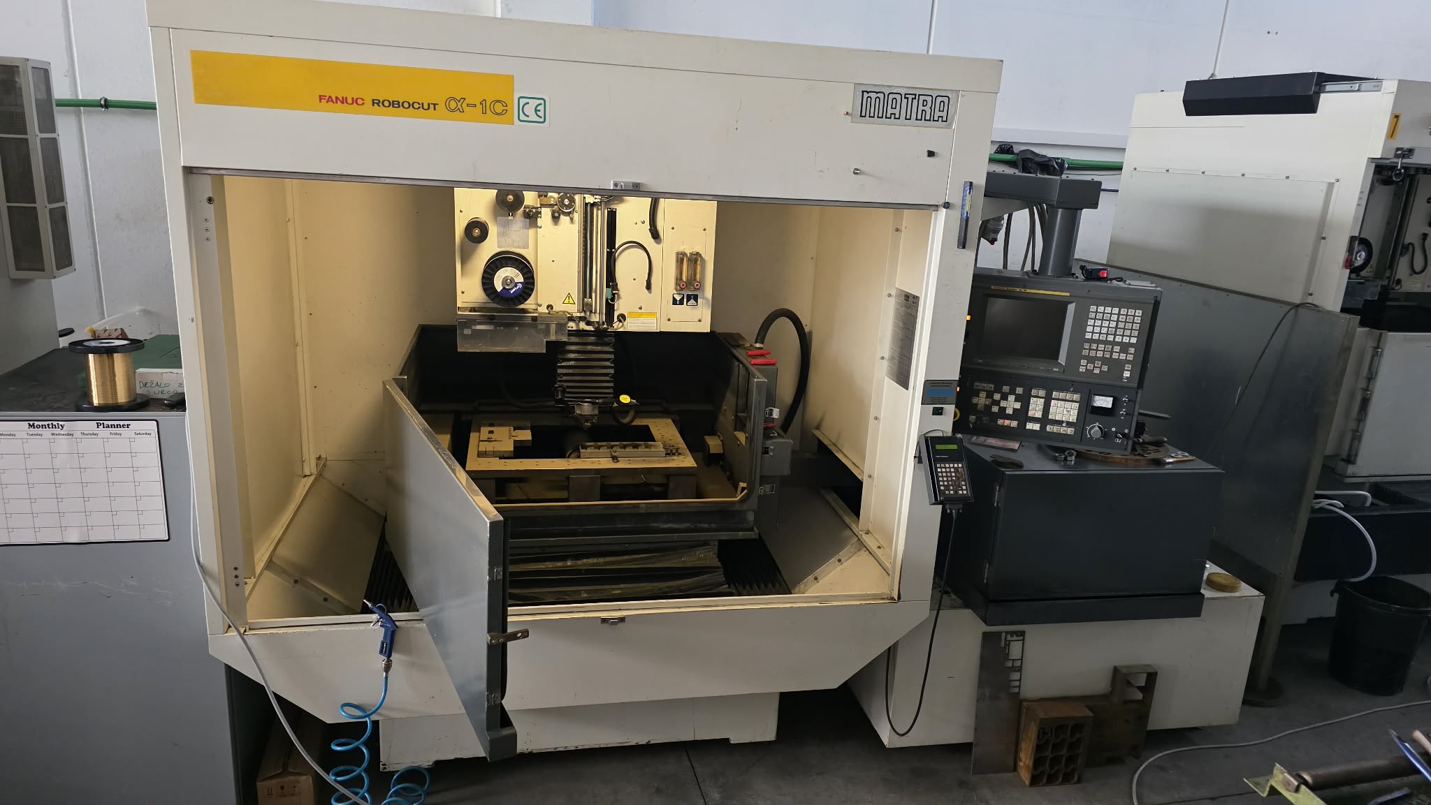 Used Fanuc Robocut Alpha 1C I Wire EDM Machine I 1998