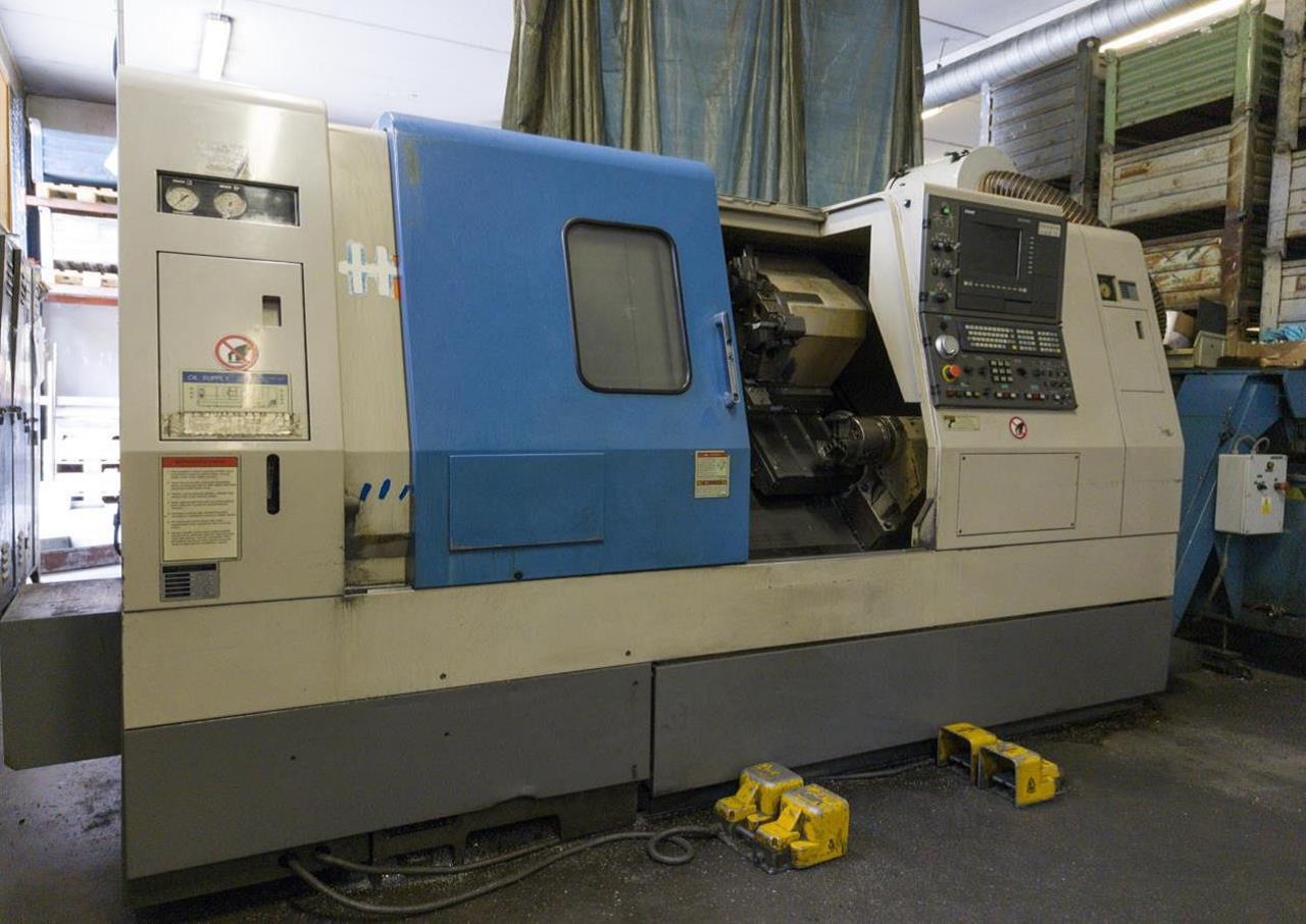 Used Hyundai HIT-250 MS I CNC Lathe I 2004