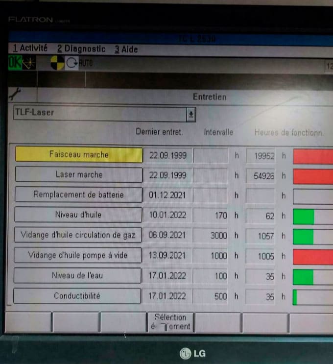 Gebruikt Trumpf Trumatic L2530 - Laser Snijden - 1999