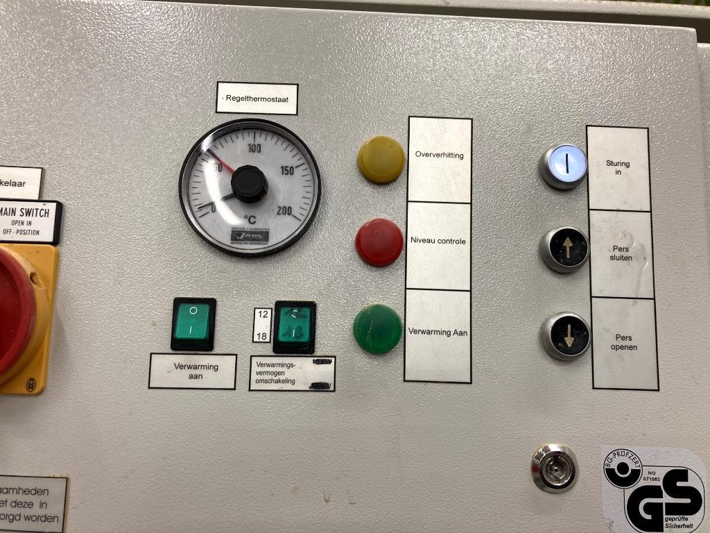 Used Joos Basic EU 80 I Veneer Press I 2010