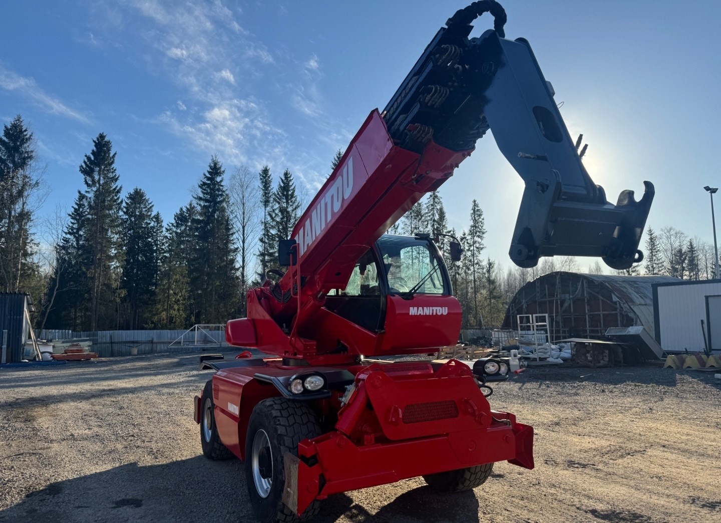 Used Manitou MRT 2150 I Rotating Telehandler I 2011