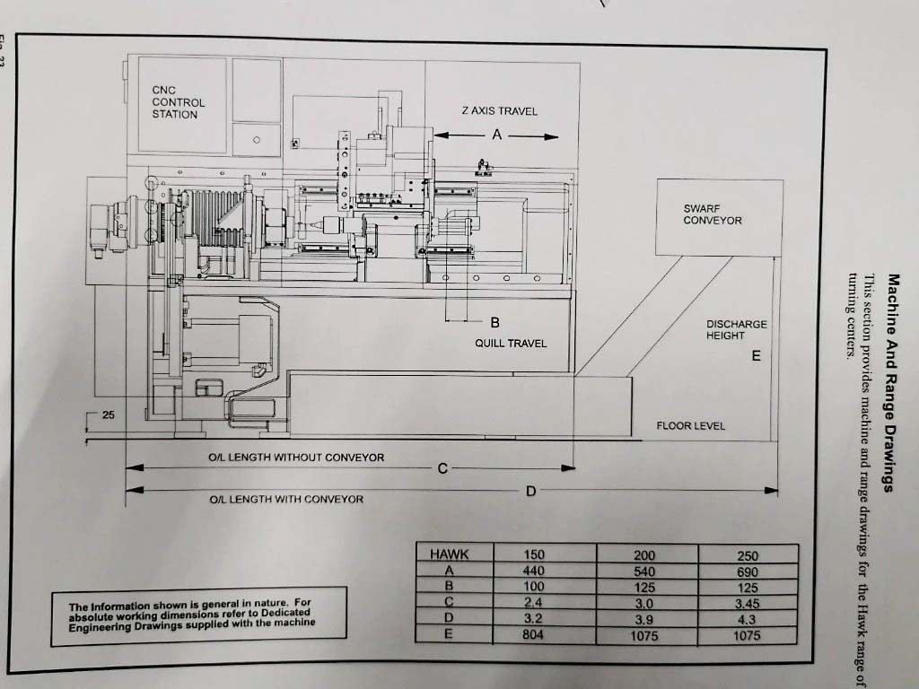 Usado Cincinnati Milacron Hawk 150 - Torno CNC - 1998