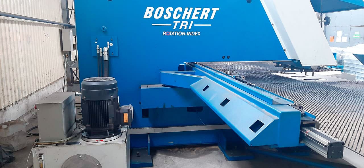 Gebruikt Boschert Tri 1250 Rotatie - Ponsmachine met torentje - 2018