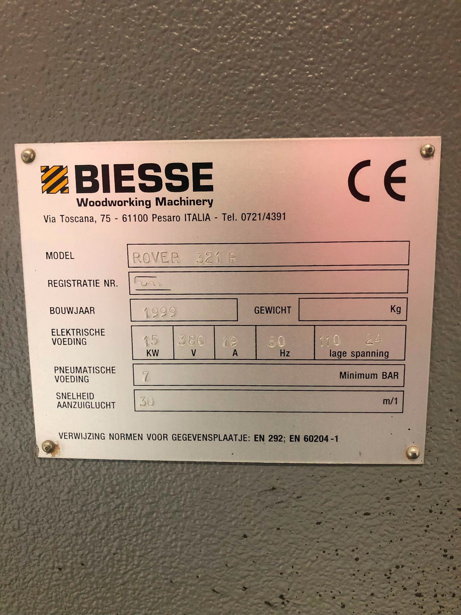 Used Biesse Rover 321R - CNC Machining Centers - 1999