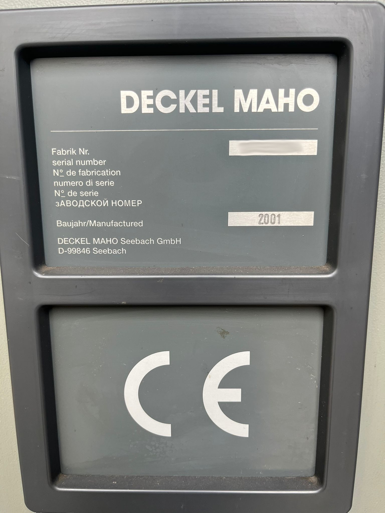 Used Deckel Maho DMU 50 T I Vertical Machining Center I 2001