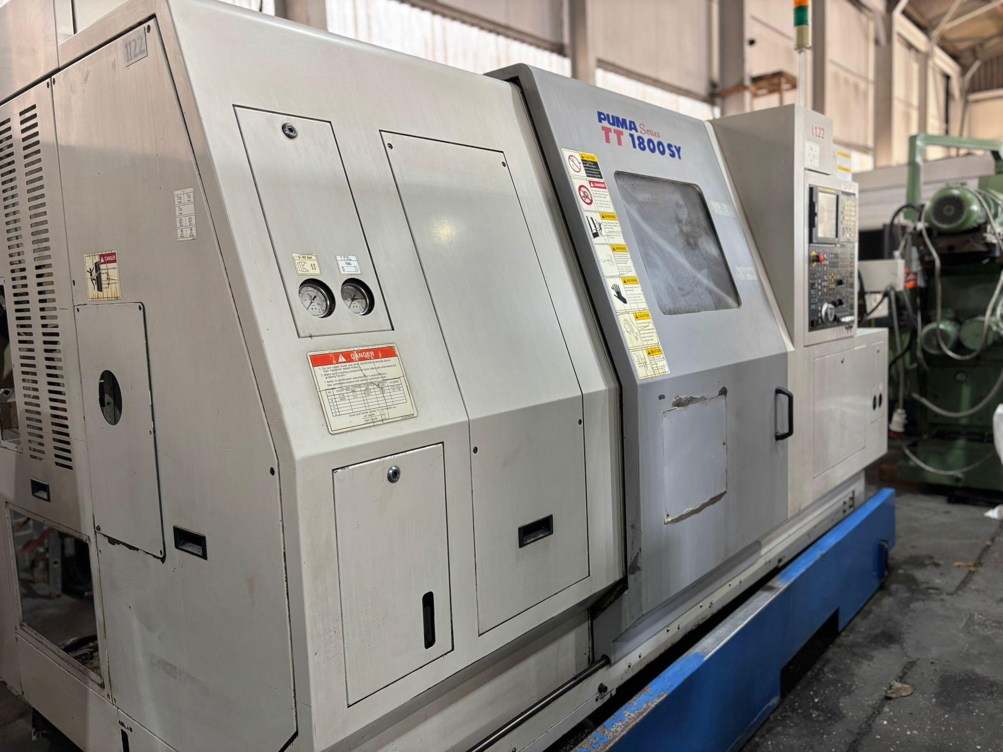 Used Doosan Puma TT 1800 SY I CNC Lathe I 2007